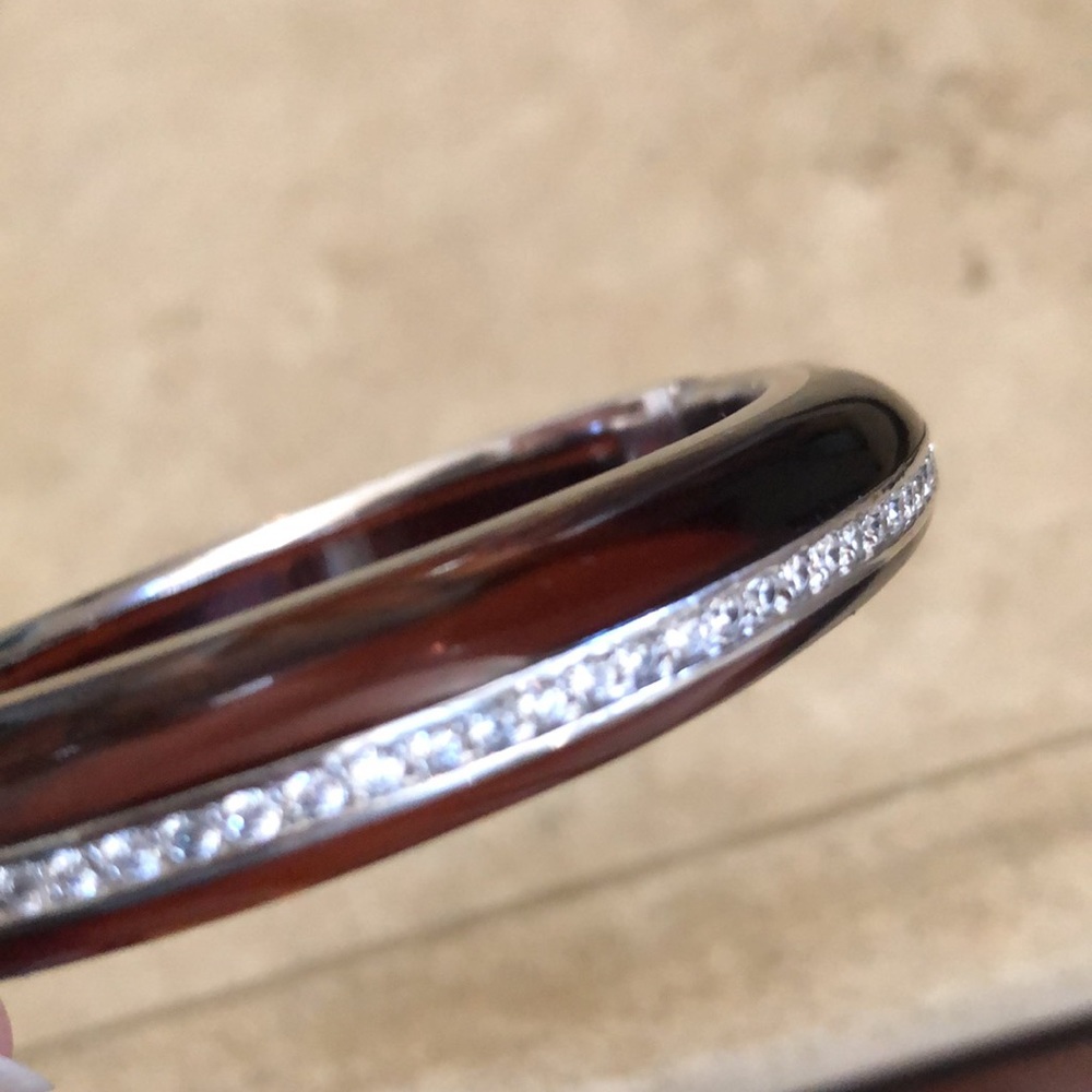 AHC Amber with CZ bangle - Picture 5 of 8